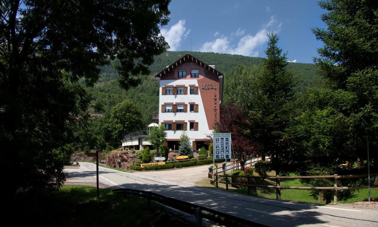 Hostal Les Fonts Castellar De N'Hug Eksteriør bilde