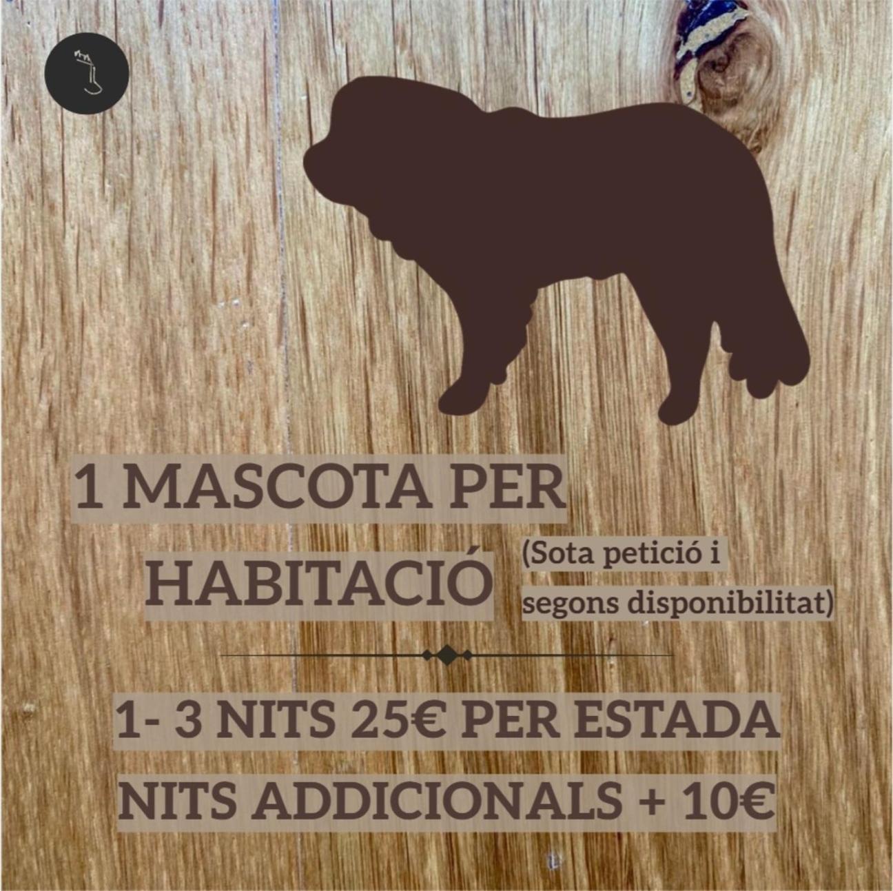 Hostal Les Fonts Castellar De N'Hug Eksteriør bilde