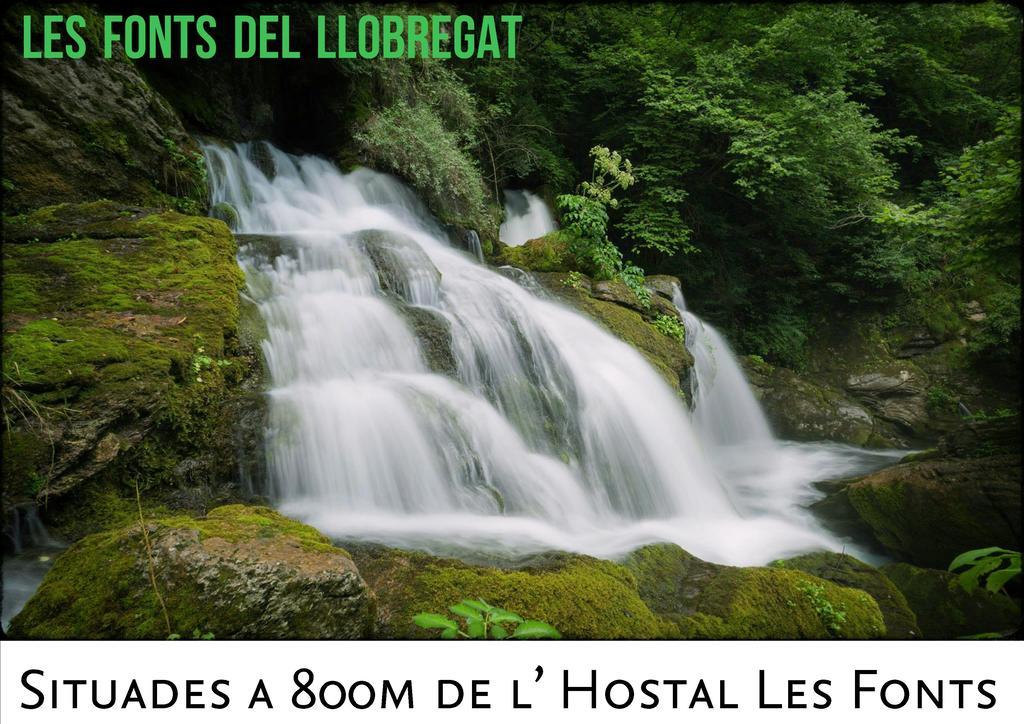 Hostal Les Fonts Castellar De N'Hug Eksteriør bilde