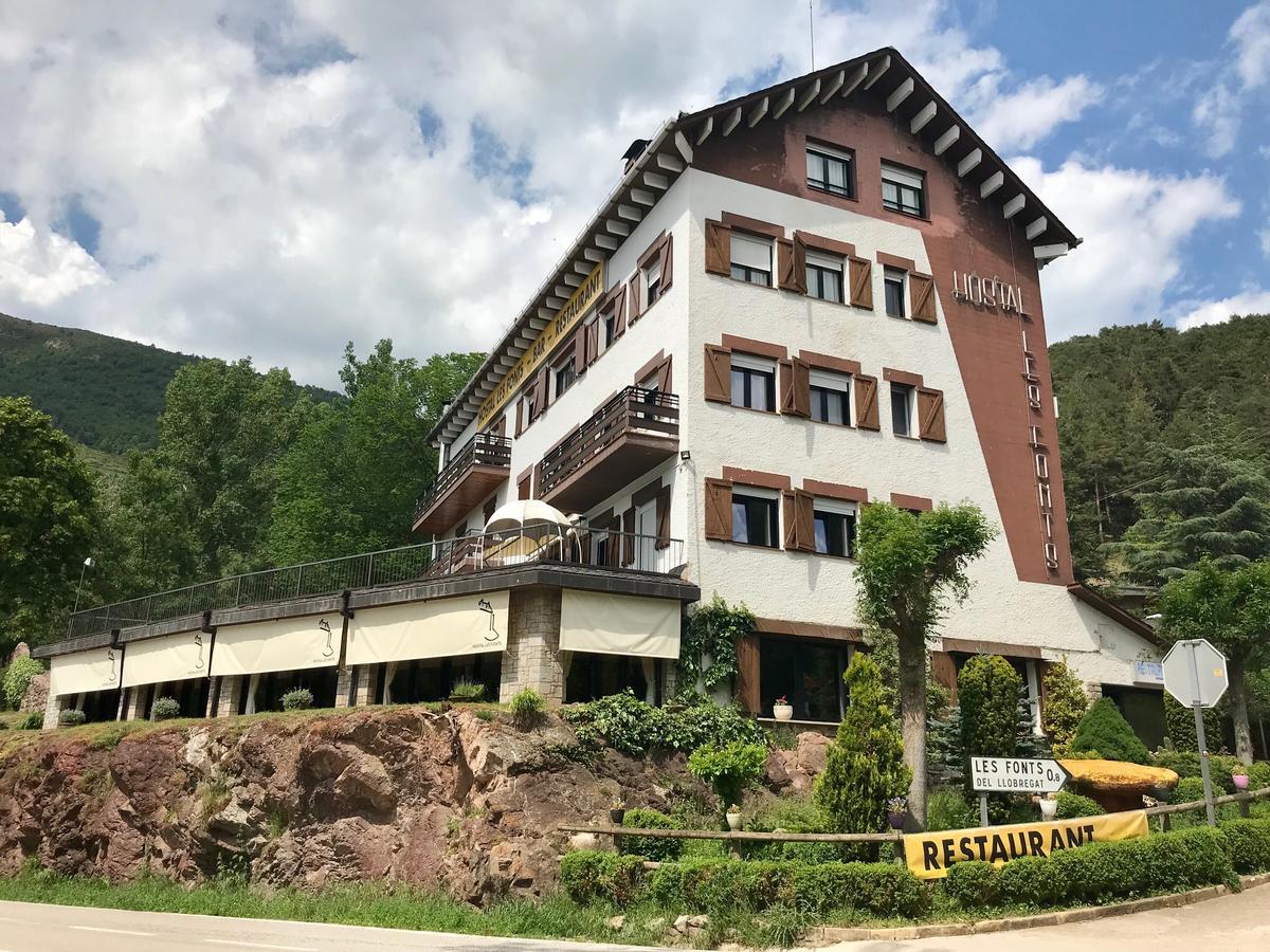 Hostal Les Fonts Castellar De N'Hug Eksteriør bilde